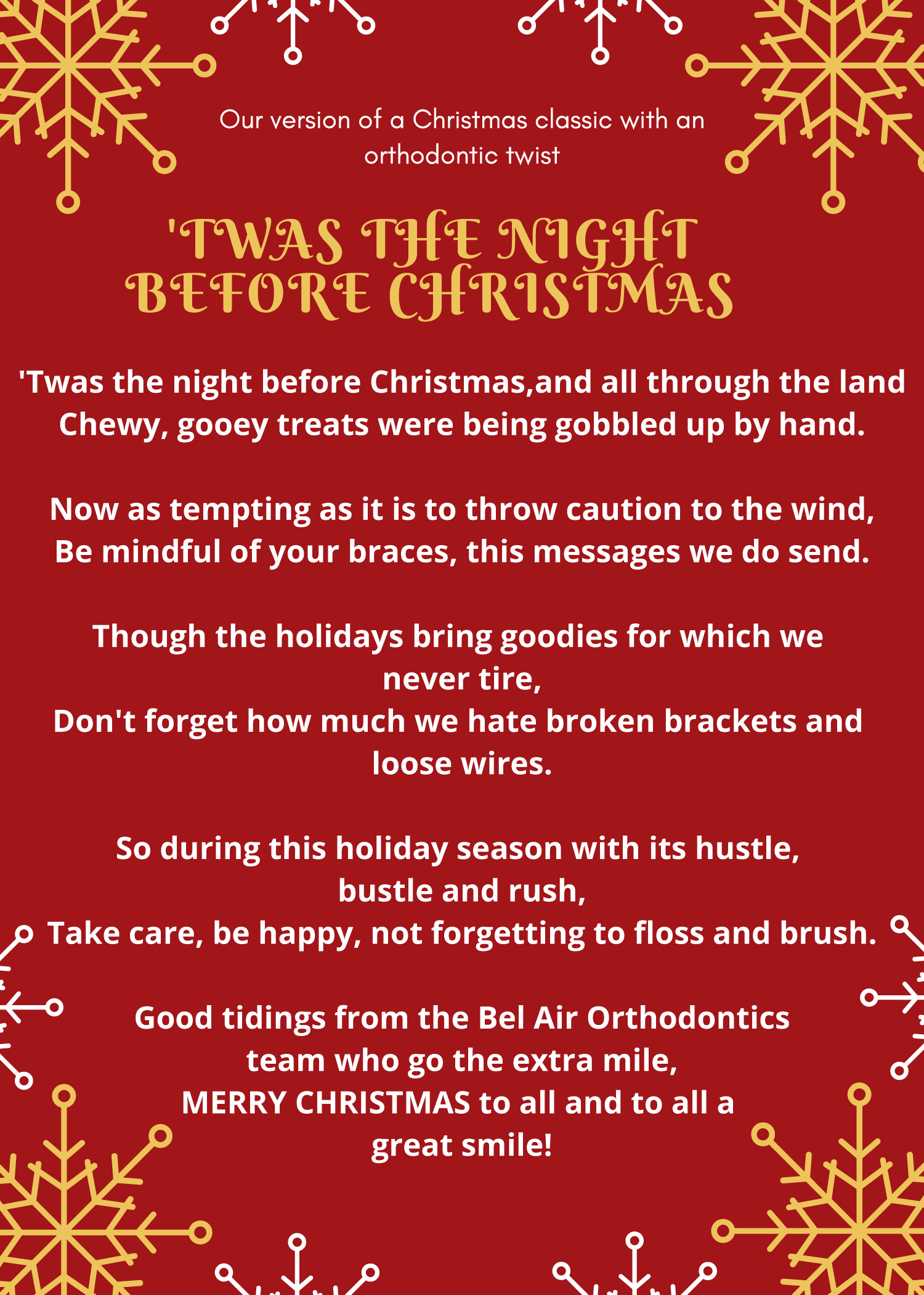  Twas The Night Before Christmas Our Version Of A Classic