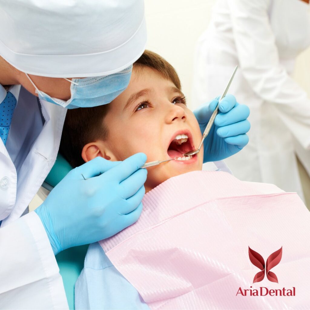 child treatment at orthodontist