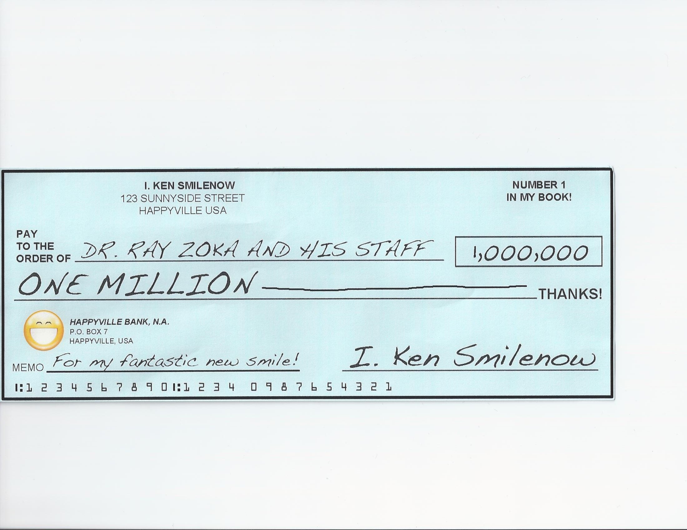 What You Needs to Know about Million Dollar Checks - Doane and